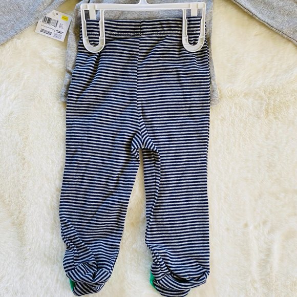 2/$18🌴 NEW Baby Boy 3pc Outfit Mommy's Baby Monster Hat Pants Shirt Halloween - Picture 5 of 10